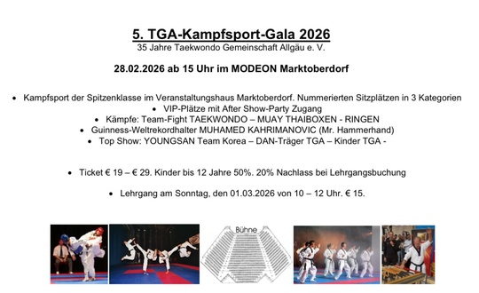 5. TGA Kampfsport Gala