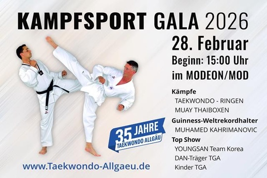 5. TGA Kampfsport Gala 2026