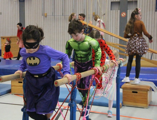 Kinder-Faschingsturnen für 2 bis 12-jährige