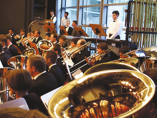 Abschlusskonzert der 38. Internationalen Sommerakademie für sinfonisches Blasorchester