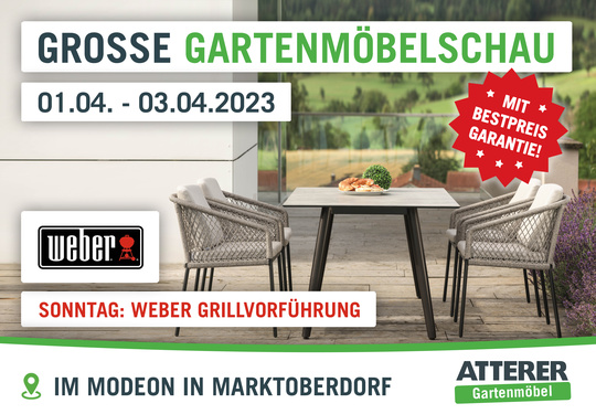 Gartenmöbelschau